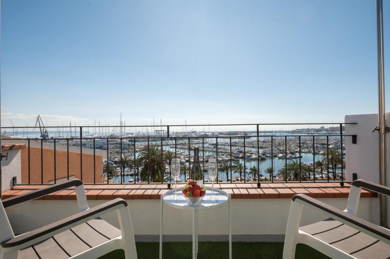 Ferienwohnung Moli 37 House - Port View Terrace Palma Exterior foto
